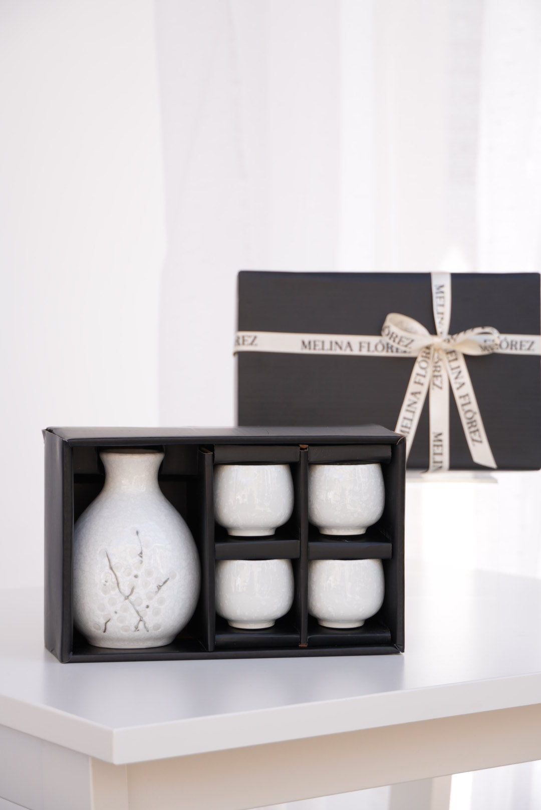 White Jasmine SAKE BOTTLE