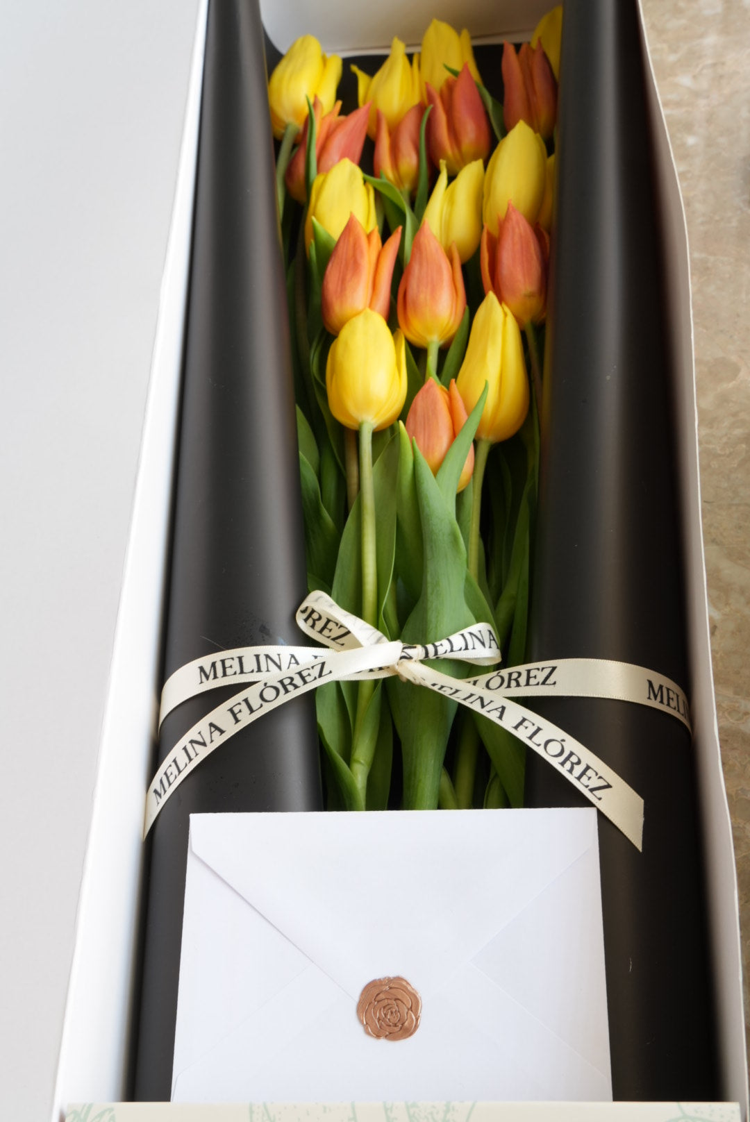 Gabbie Tulips (Black Paper)