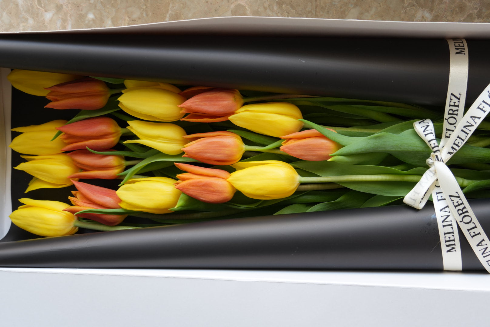 Gabbie Tulips (Black Paper)